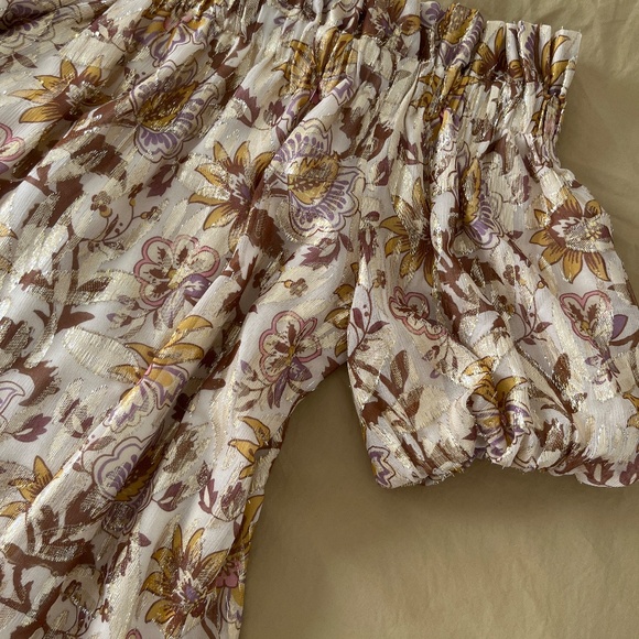 Sezane Rosita Dress Miranda - Size 6 - Picture 2 of 4